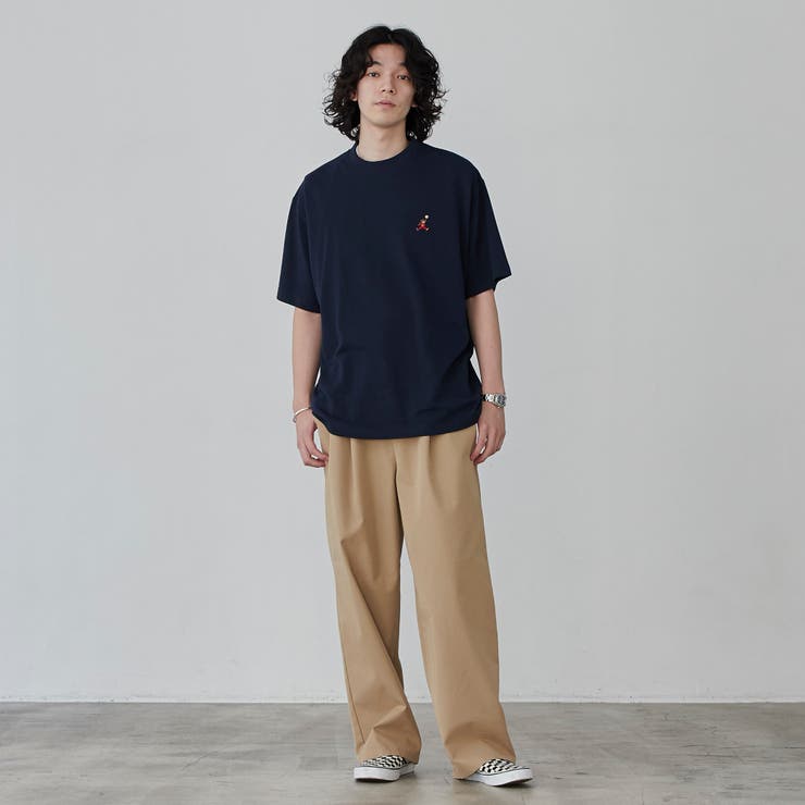スポーツベア刺繍クルーネックTシャツ | coen【men】 | 詳細画像22 