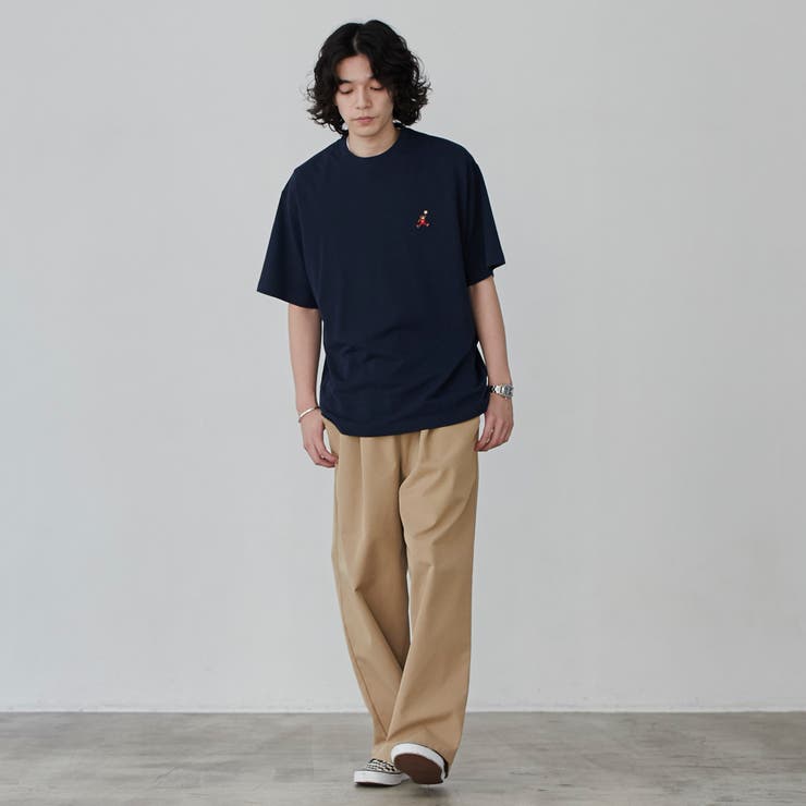 スポーツベア刺繍クルーネックTシャツ | coen【men】 | 詳細画像24 