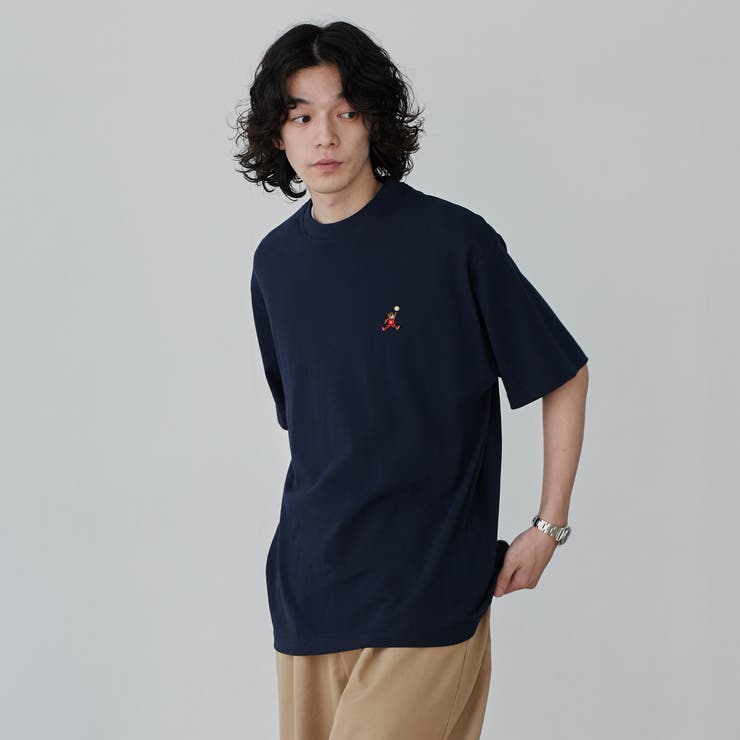 スポーツベア刺繍クルーネックTシャツ | coen【men】 | 詳細画像25 