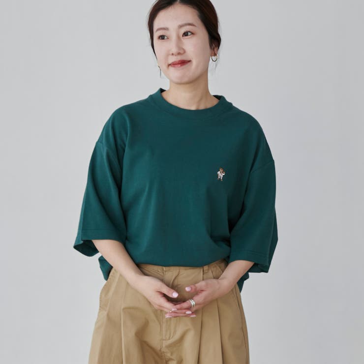 スポーツベア刺繍クルーネックTシャツ | coen【men】 | 詳細画像27 