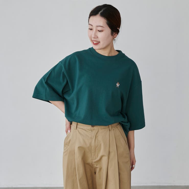 スポーツベア刺繍クルーネックTシャツ | coen【men】 | 詳細画像29 