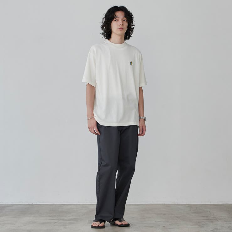 スポーツベア刺繍クルーネックTシャツ | coen【men】 | 詳細画像4 