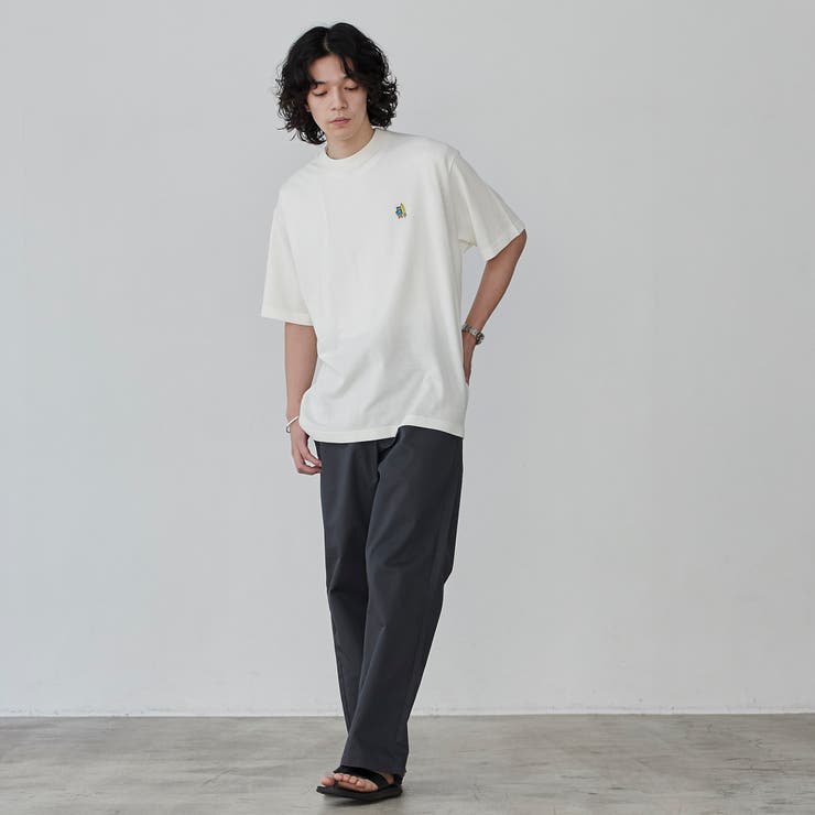 スポーツベア刺繍クルーネックTシャツ | coen【men】 | 詳細画像6 