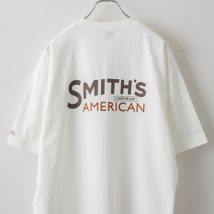 SMITH'S（スミス）別注ロゴプリントTシャツ[品番：COEW0005335]｜coen