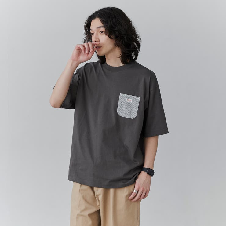 SMITH'S（スミス）別注ワークポケットTシャツ[品番：COEW0005333