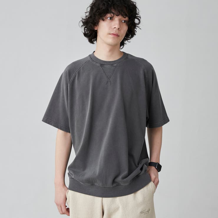 ピグメントスウェットTシャツ[品番：COEW0005524]｜coen【men】（コーエン）のメンズファッション通販｜SHOPLIST（ショップリスト）