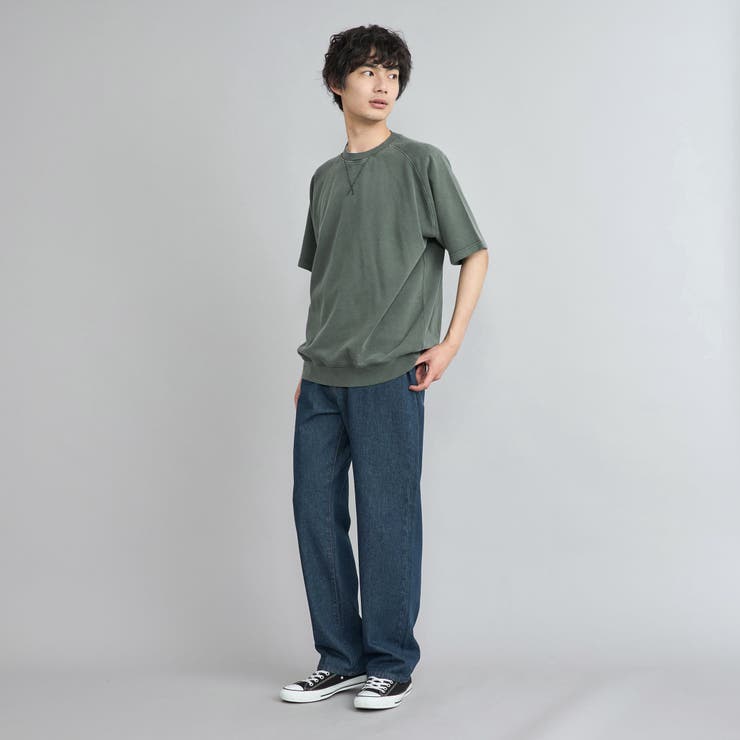 ピグメントスウェットTシャツ[品番：COEW0005524]｜coen【men】（コーエン）のメンズファッション通販｜SHOPLIST（ショップリスト）