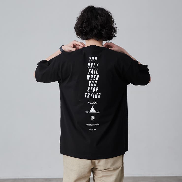 【WELLTECT】ロゴバックプリントTシャツ（WEB限定カラー） | coen【men】 | 詳細画像10 