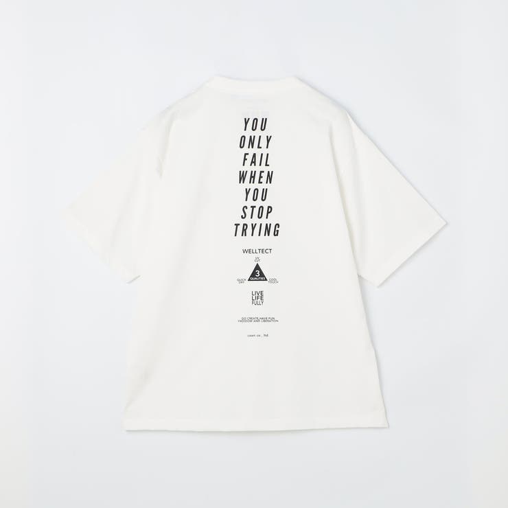 【WELLTECT】ロゴバックプリントTシャツ（WEB限定カラー） | coen【men】 | 詳細画像26 