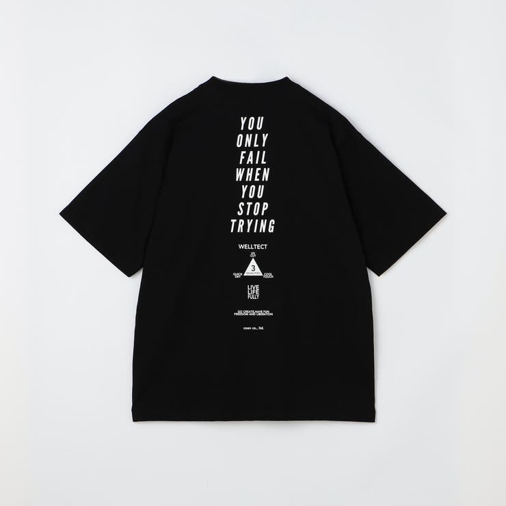 【WELLTECT】ロゴバックプリントTシャツ（WEB限定カラー） | coen【men】 | 詳細画像29 