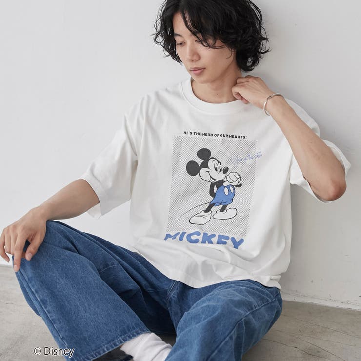 coen限定／Disney（ディズニー）フロントプリントTシャツ | coen【men】 | 詳細画像2 