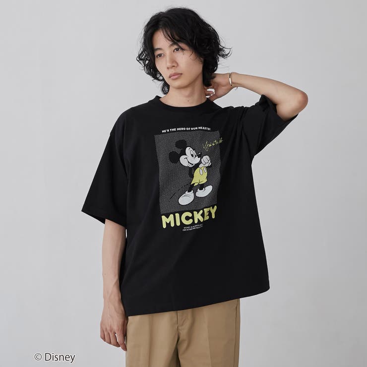 coen限定／Disney（ディズニー）フロントプリントTシャツ | coen【men】 | 詳細画像8 