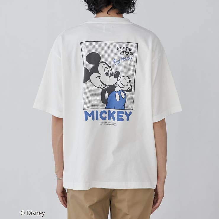 coen限定／Disney（ディズニー）バックプリントTシャツ [品番：COEW0006053]｜coen【men】（コーエン）のメンズファッション通販｜SHOPLIST（ショップリスト）