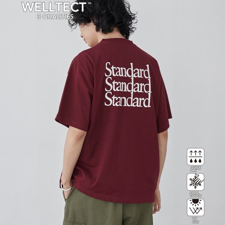 【WELLTECT】スタンダードプリントTシャツ | coen【men】 | 詳細画像1 