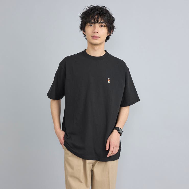 USAコットンワンポイントベア刺繍Tシャツ | coen【men】 | 詳細画像13 