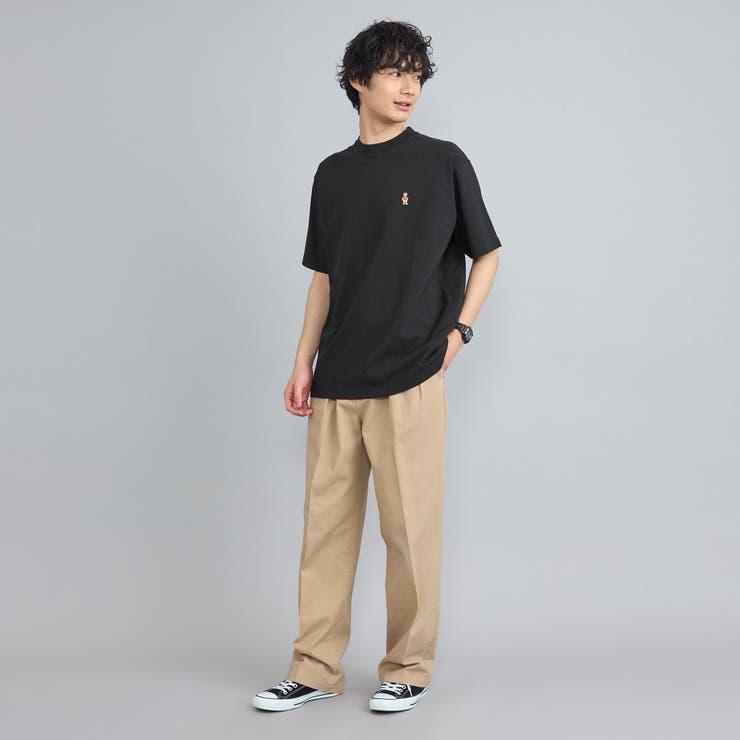 USAコットンワンポイントベア刺繍Tシャツ | coen【men】 | 詳細画像14 