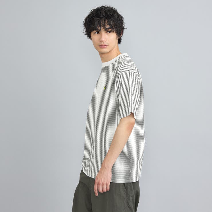 USAコットンワンポイントベア刺繍Tシャツ | coen【men】 | 詳細画像19 