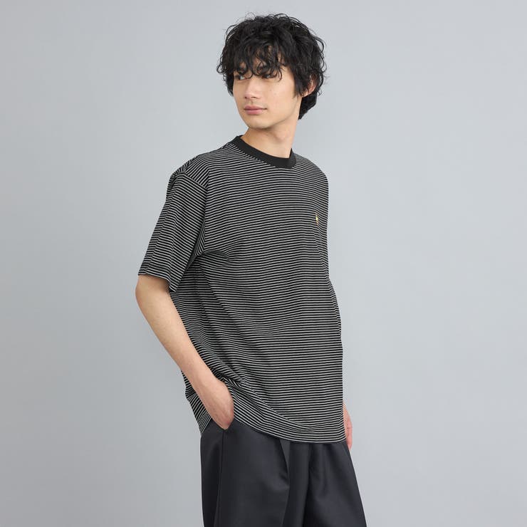 USAコットンワンポイントベア刺繍Tシャツ | coen【men】 | 詳細画像25 