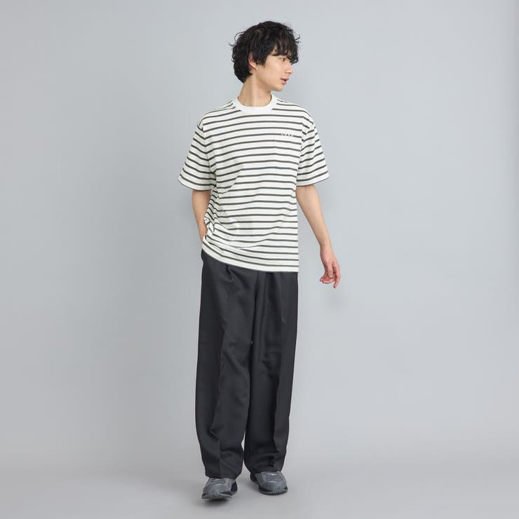 USAコットンコーエンロゴ刺繍Tシャツ[品番：COEW0005257]｜coen【men