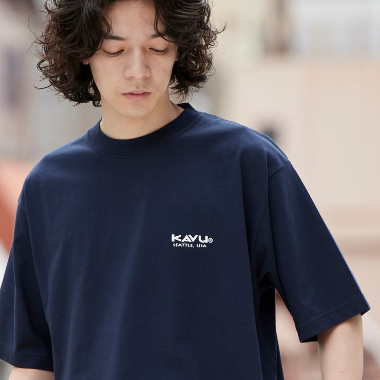 KAVU（カブー）別注USAロゴTシャツ[品番：COEW0005954]｜coen