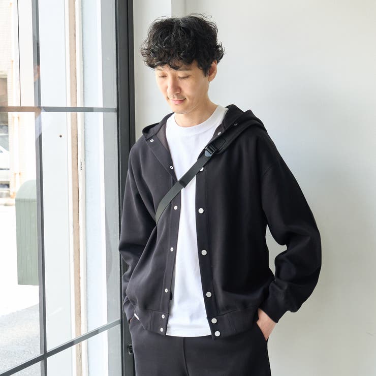 【抗菌防臭、防汚（食品汚れが落ちやすい）、UVカット】クリーンプラス スナップボ… | coen【men】 | 詳細画像4 