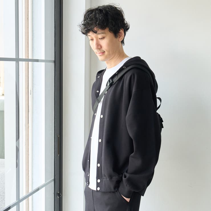 【抗菌防臭、防汚（食品汚れが落ちやすい）、UVカット】クリーンプラス スナップボ… | coen【men】 | 詳細画像5 
