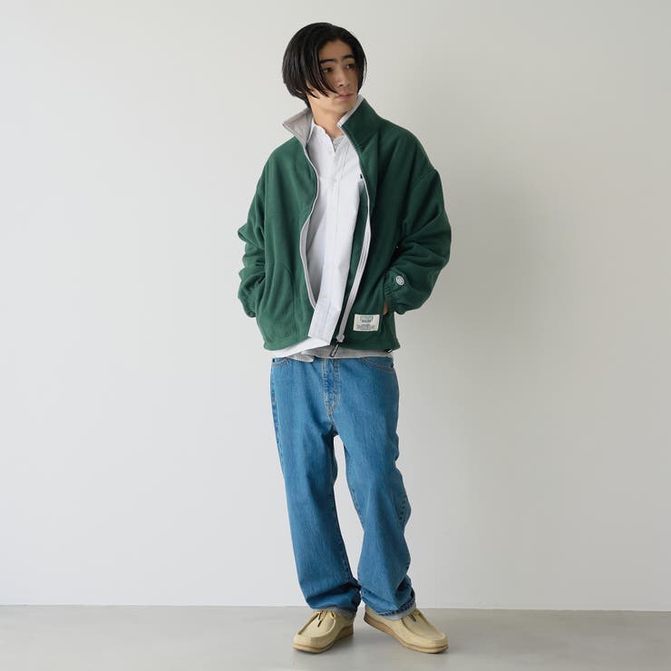 【WEB限定】DISCUS（ディスカス）ジップアップフリーススタンドカラージャケ… | coen【men】 | 詳細画像14 