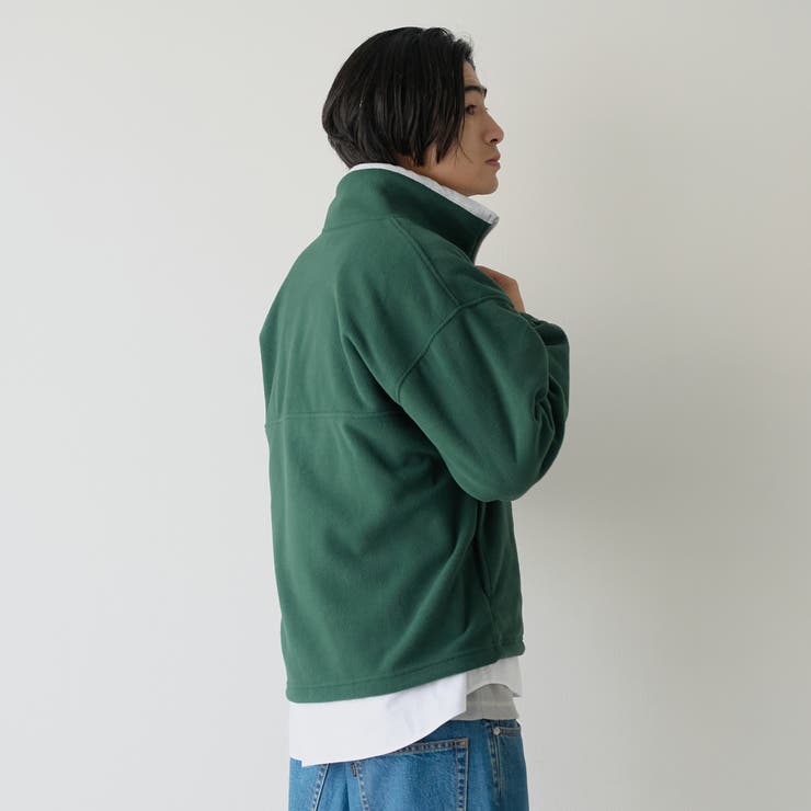 【WEB限定】DISCUS（ディスカス）ジップアップフリーススタンドカラージャケ… | coen【men】 | 詳細画像17 