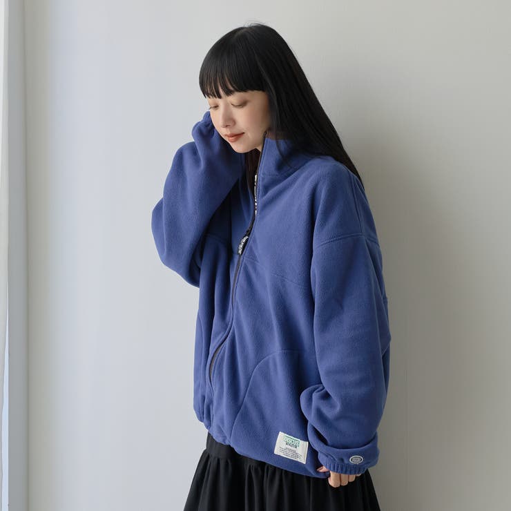 【WEB限定】DISCUS（ディスカス）ジップアップフリーススタンドカラージャケ… | coen【men】 | 詳細画像24 