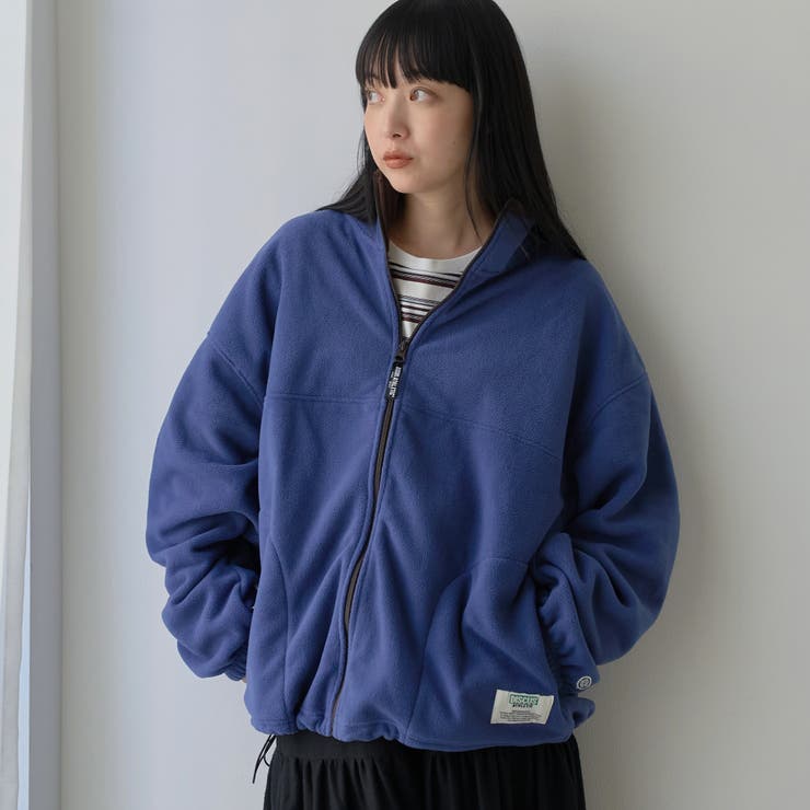COBALT | 【WEB限定】DISCUS（ディスカス）ジップアップフリーススタンドカラージャケ… | coen【men】