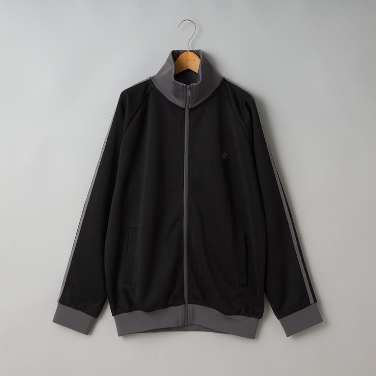 BLACK | POLO BCS（ポロ・ビーシーエス）ライン入りダンボールトラックジャケット | coen【men】