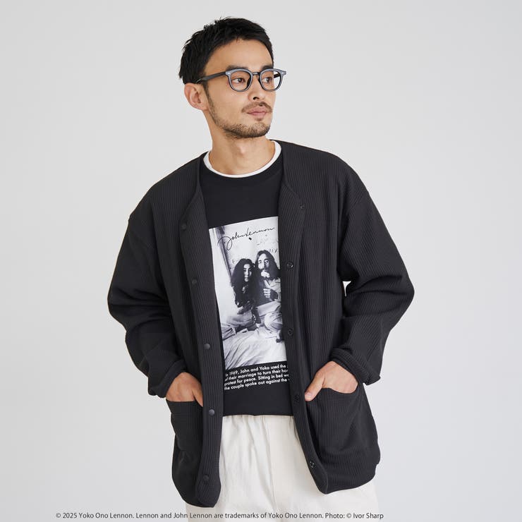 コンフォートワッフルカーディガン | coen【men】 | 詳細画像2 