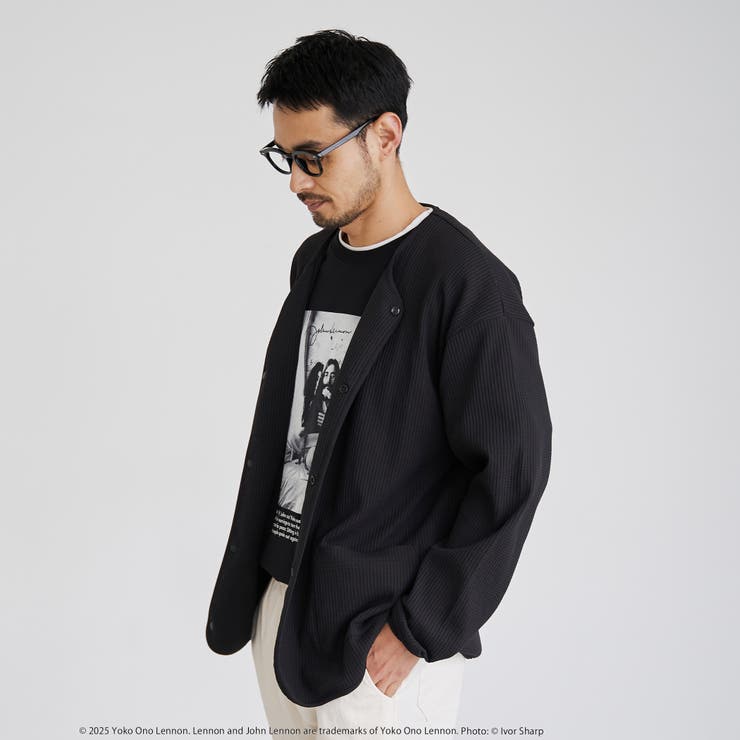 コンフォートワッフルカーディガン | coen【men】 | 詳細画像3 