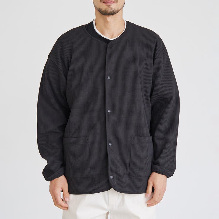 コンフォートワッフルカーディガン | coen【men】 | 詳細画像8 