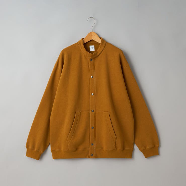 MUSTARD | 裏起毛カットソースナップジャケット | coen【men】