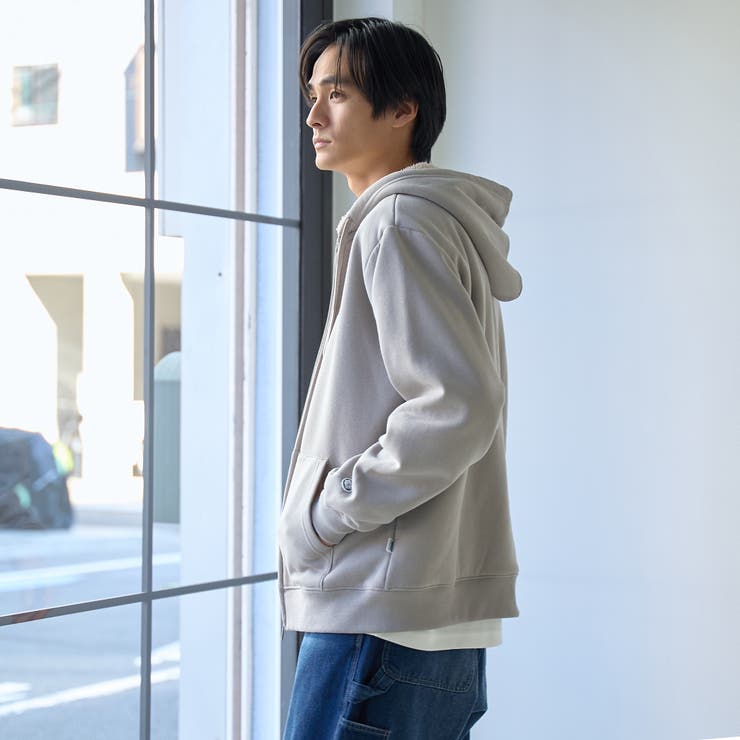 DISCUS（ディスカス）別注裏ボアジップアップパーカー | coen【men】 | 詳細画像17 