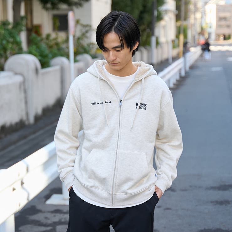 DISCUS（ディスカス）別注裏ボアジップアップパーカー | coen【men】 | 詳細画像2 