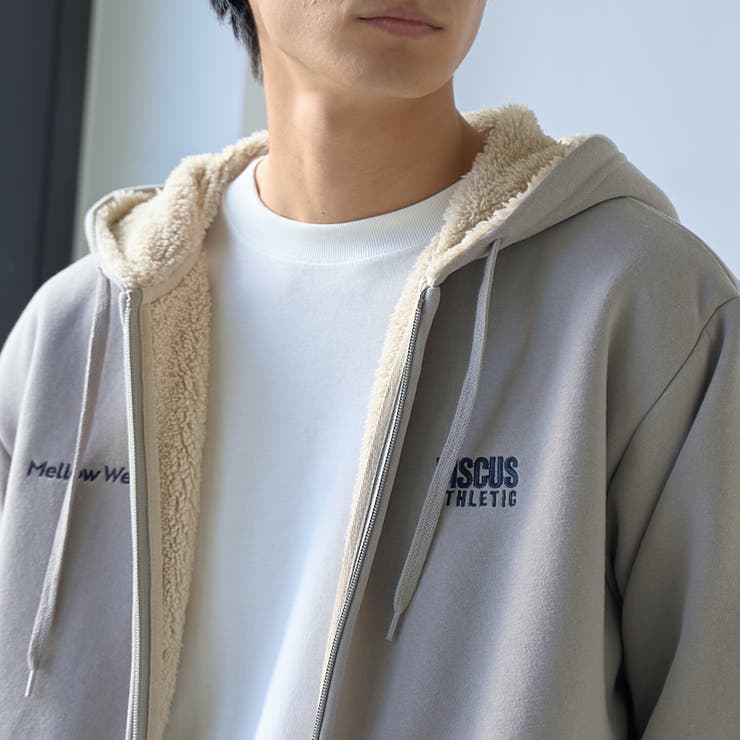 DISCUS（ディスカス）別注裏ボアジップアップパーカー | coen【men】 | 詳細画像22 