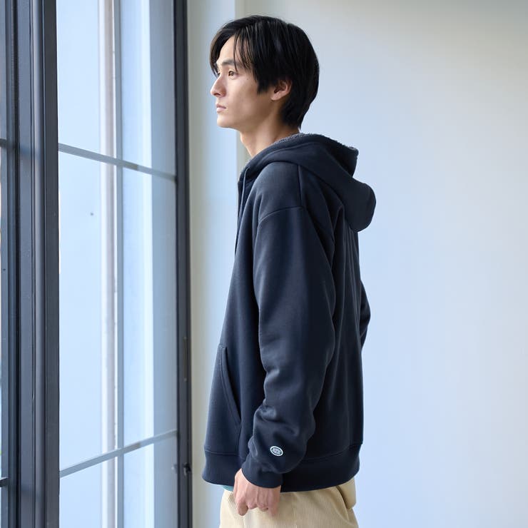 DISCUS（ディスカス）別注裏ボアジップアップパーカー | coen【men】 | 詳細画像26 