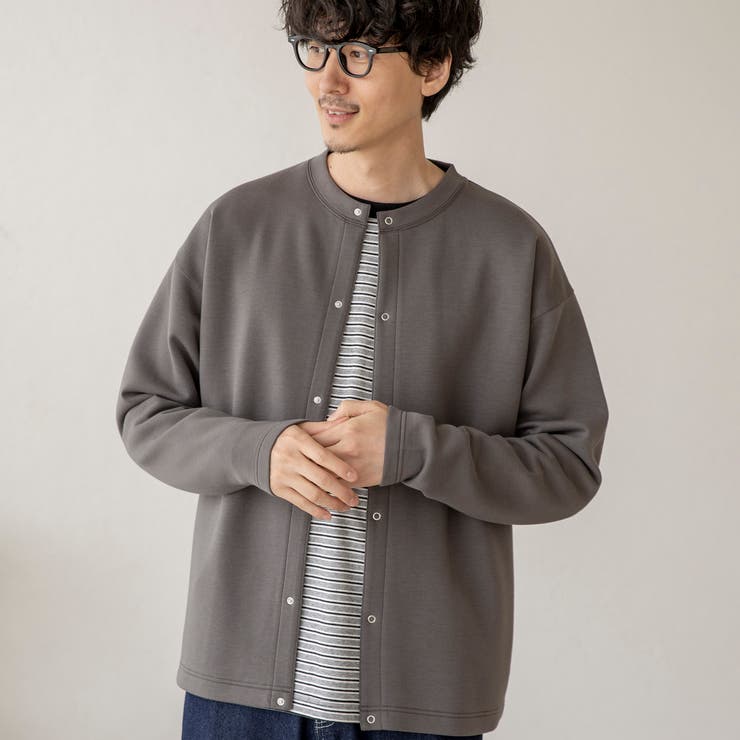 ダンボールクルーネックカーディガン [品番：COEW0003473]｜coen【men】（コーエン）のメンズファッション通販｜SHOPLIST（ショップリスト）