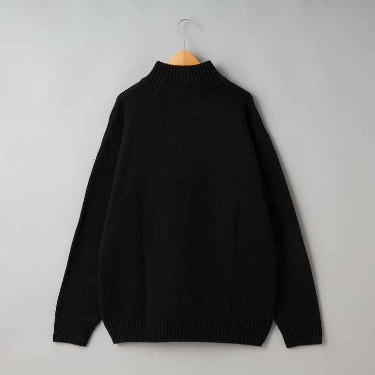 【WEB限定】POLO BCS ハーフジップスタンドカラーニット | coen【men】 | 詳細画像21 