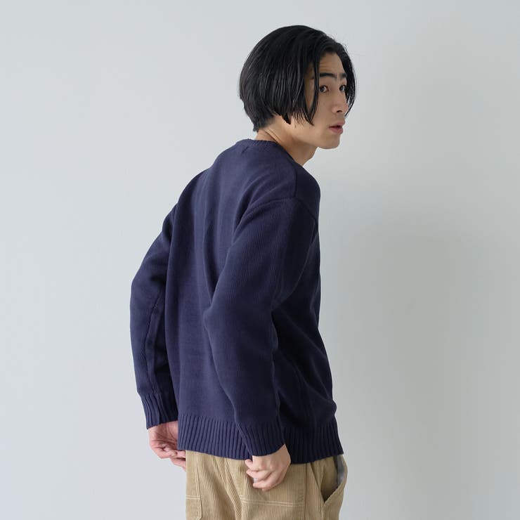【WEB限定】POLO BCS ガゼットステッチクルーネックニット | coen【men】 | 詳細画像11 
