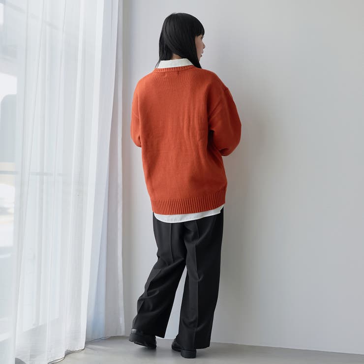 【WEB限定】POLO BCS ガゼットステッチクルーネックニット | coen【men】 | 詳細画像3 