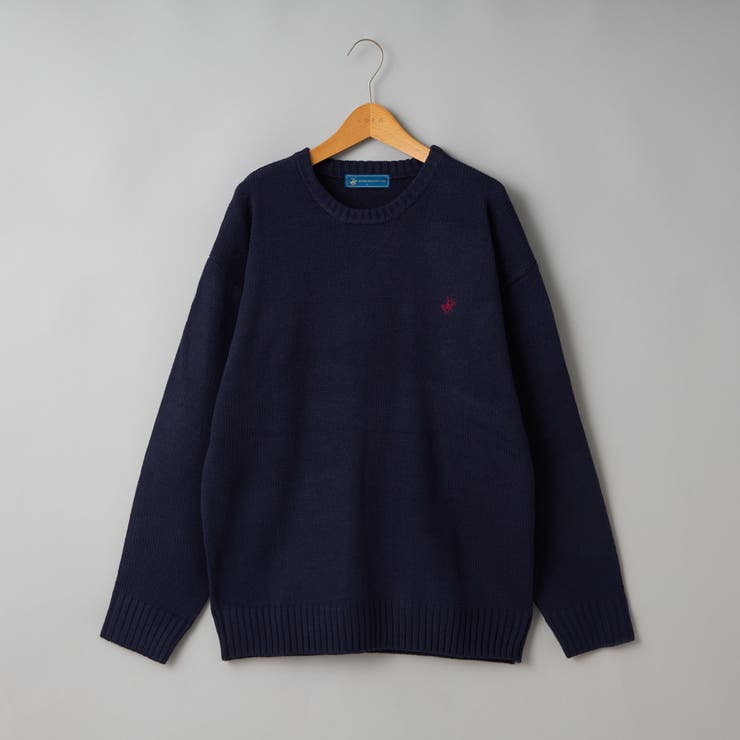 【WEB限定】POLO BCS ガゼットステッチクルーネックニット | coen【men】 | 詳細画像14 