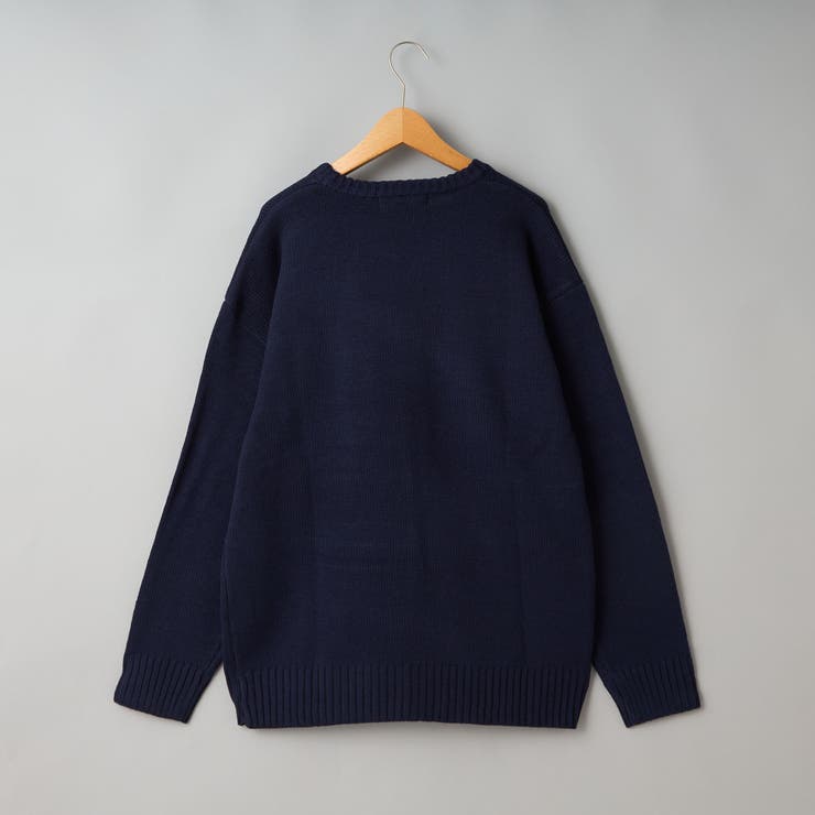 【WEB限定】POLO BCS ガゼットステッチクルーネックニット | coen【men】 | 詳細画像15 