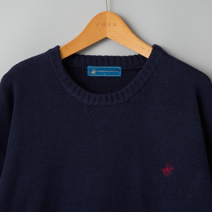 【WEB限定】POLO BCS ガゼットステッチクルーネックニット | coen【men】 | 詳細画像16 
