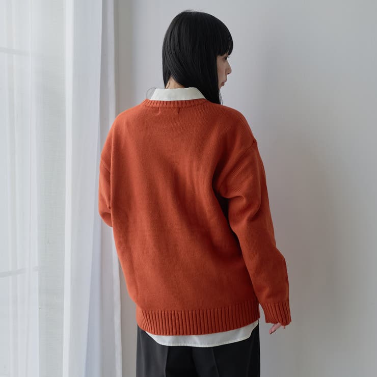 【WEB限定】POLO BCS ガゼットステッチクルーネックニット | coen【men】 | 詳細画像6 
