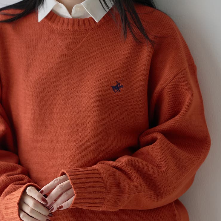 【WEB限定】POLO BCS ガゼットステッチクルーネックニット | coen【men】 | 詳細画像7 