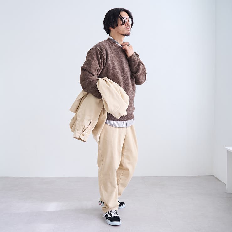 リバーシブルソフトタッチモールニットプルオーバー | coen【men】 | 詳細画像15 