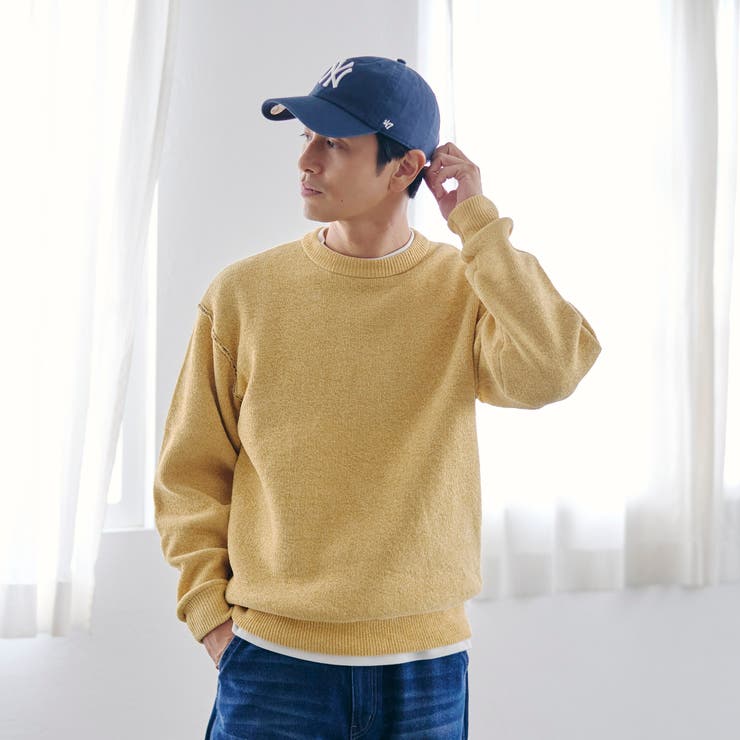 リバーシブルソフトタッチモールニットプルオーバー | coen【men】 | 詳細画像16 